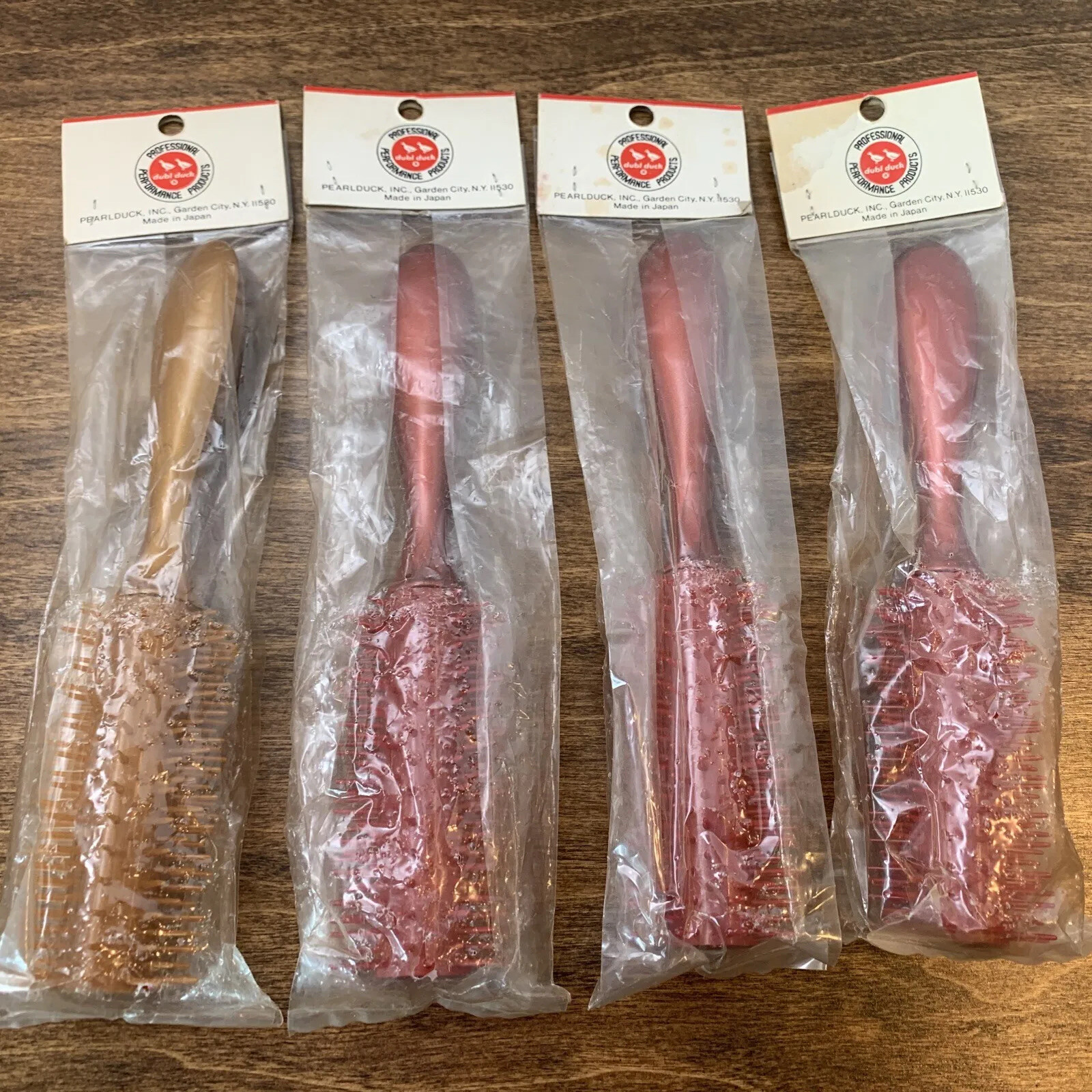 Vintage NOS Dubl Duck Rolla Brush Hairbrush Plastic Styling Beauty Prop Salon