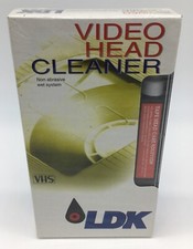LDK Video Head Cleaner For VHS VCR Player Recorder BRAND NEW SEALED