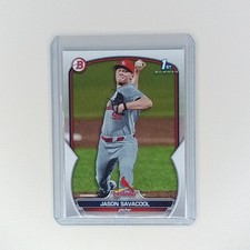 2023 Bowman Draft - Jason Savacool #BD-200 (RC) St Louis Cardinals MLB Card 