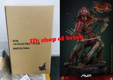 In Stock New Hot Toys AC06 1/6 Alien vs. Predator Akaoni Samurai Predator Figure