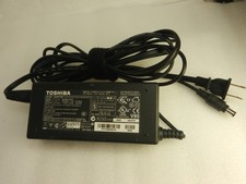 Original OEM Toshiba 90W AC Power Adapter Charger 15V 6A PA2521U-3ACA w/ AC Cord