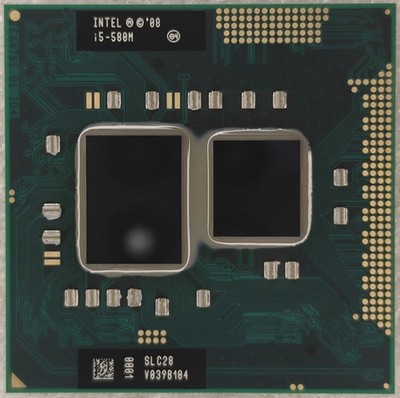 Intel Core i5-580M SLC28 Dual Core Processor 2.667 GHz, Socket PGA998, 35W CPU