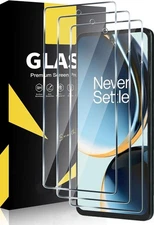 3-Pack Premium Clear Tempered Glass Screen Protector For OnePlus Nord N30 5G