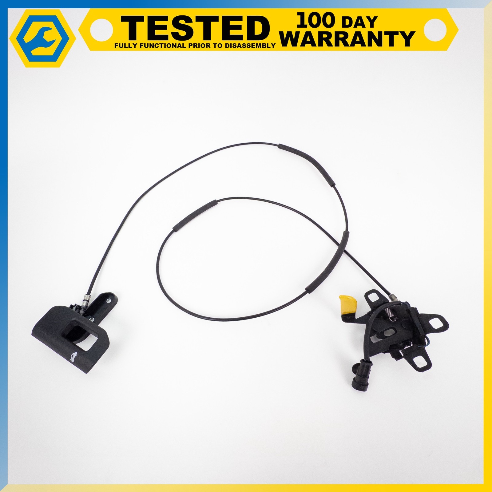 14-19 MASERATI QUATTROPORTE FRONT HOOD SAFETY CATCH LOCK LATCH CABLE OEM