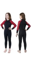 Dark Lightning Kids Super Stretchy Neoprene Swimsuit Wetsuit Boys Girls Sz S 5-7