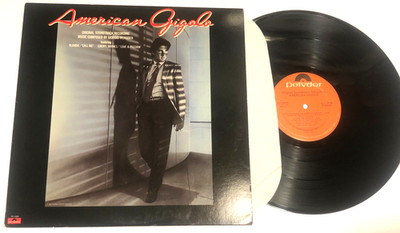 American Gigolo Original Soundtrack recording Lp Blondie Giorgio Moroder Nm