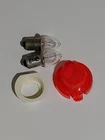 Vintage 1980 Star Wars Star Destroyer Red Light Bulb Cap/Reflector/bulbs Lot