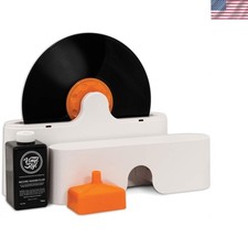 Deep Groove Record Washer System - for 7/10/12 Inch White