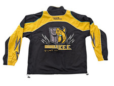 BoxLunch Transformers Bumblebee Racing Jacket Yellow Black Sz S Small NEW w Tags