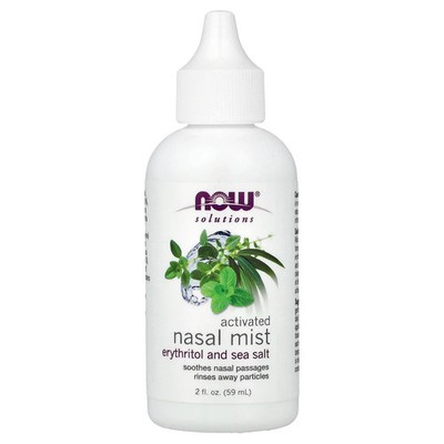 Now Foods Solutions Activated Nasal Mist 2 fl oz 59 ml Not Tested on Animals