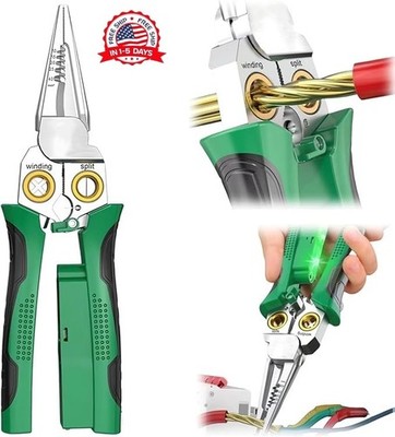Wire Stripper Twister with Electricity Measurement Function 8In1 Wire Strip