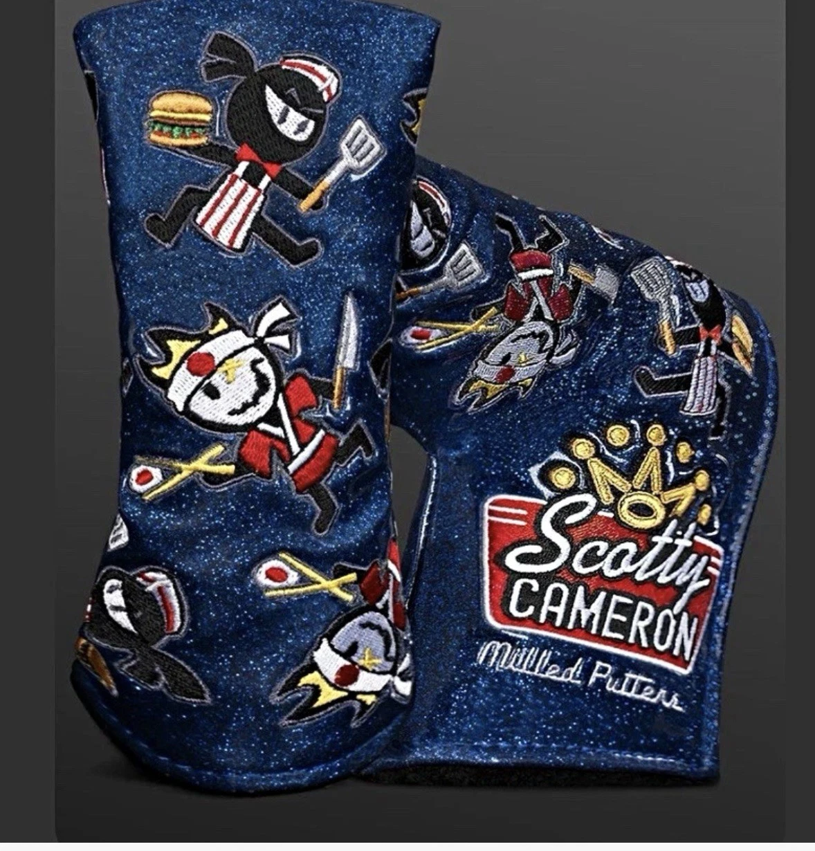 Scotty Cameron Japan Ninja Diner Putter Headcover hot head Harry wasabi warrior
