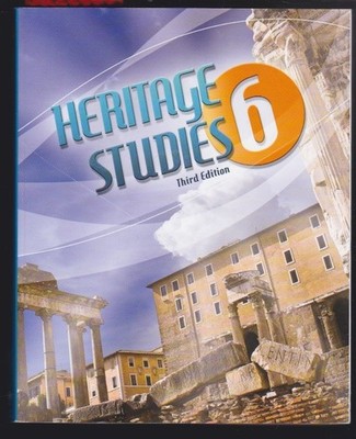 BJU Press: Heritage Studies # 6 Paperback 3d Ed. VG
