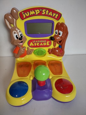 Vintage 1999 Toymax JumpStart Learning Arcade Electronic Toy Game Works