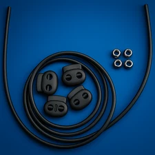 Conductive Silicone Rubber Tube 6mm OD x 1.5mm ID Black Antistatic Hose 1M