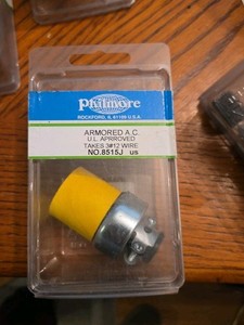 Pilmore 3-Wire 2-Pole Armored Electrical Cord FEMALE END (8515J) LOT OF 9 UNOPEN