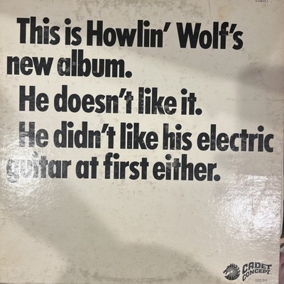 The Howlin  Wolf Album Vinyl Record 1st Press