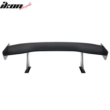 Universal 67" GTC300 Style Trunk Spoiler Rear Racing Wing (V4B Leg + Side Plate)