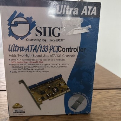 SIIG Ultra ATA/133 PCI High Speed Controller Model Cn2487