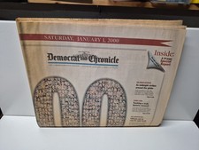 Democrat And Chronicle January 1 2000 Y2K Newspaper The New Millenium