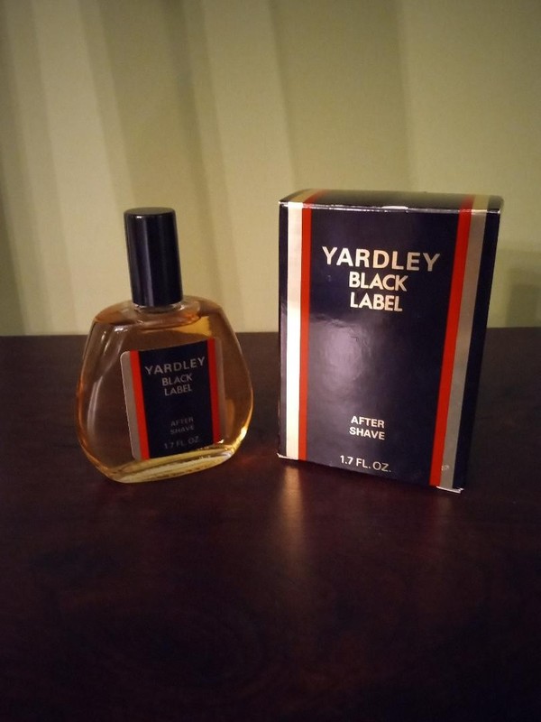 Vintage YARDLEY Black Label Cologne 1.75 Oz  London England 70's NIB