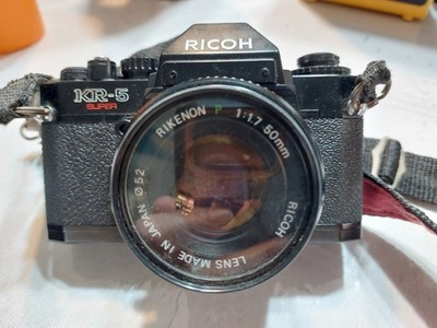 Ricoh KR-5 Super 35mm Camera W/case