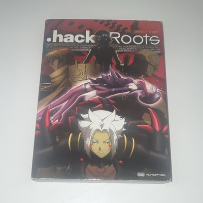 .hack Roots: The Complete Series Box Set DVD - RARE, OOP, Case Damaged