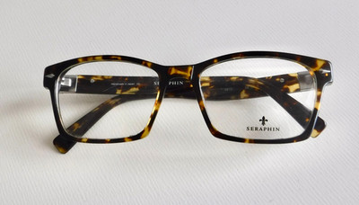Seraphin Eyeglasses  8910 Tortoise Frames with Clear Lens  56-18-145