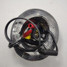 60ft BNC Video Power Camera Cable 5MP 4K HD In-Wall Rated NEW READ