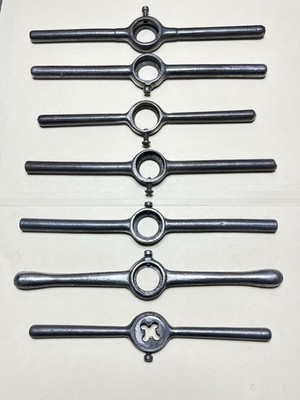 7 Vintage 1'' Die Die Handles Used