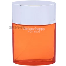 NEW IN BOX CLINIQUE HAPPY Pour Homme Cologne EDT for Men 3.4 oz 3.3 Spray