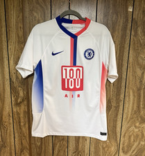 Nike Chelsea FC Stadium Jersey Men’s White T-Shirt CW3880-101 Size M