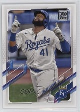 2021 Topps Advanced Stats Back 225/300 Carlos Santana #513 4pn