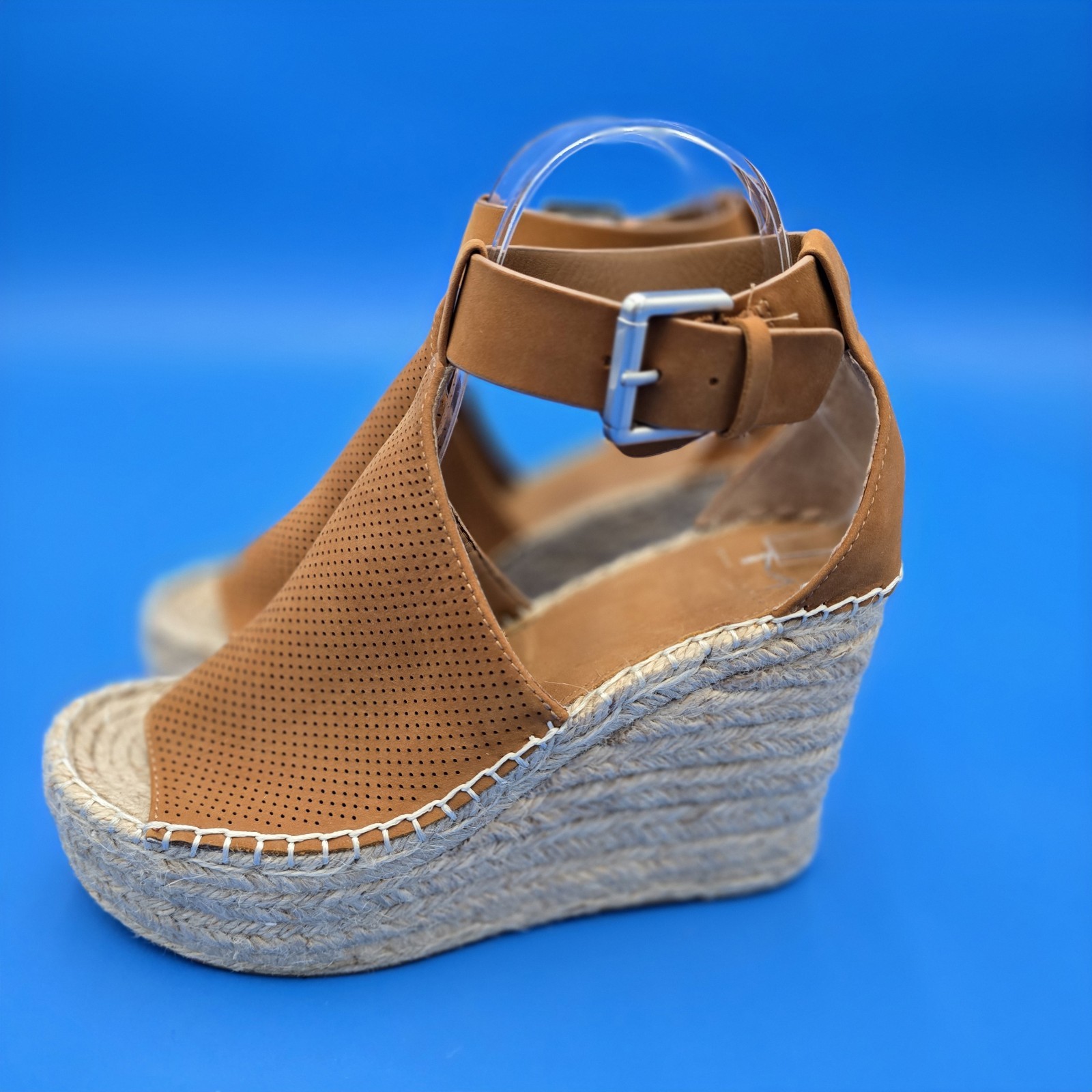 APL Marc Fisher Mlannie sandalo donna espadrillas plateau zeppa misura 6 5