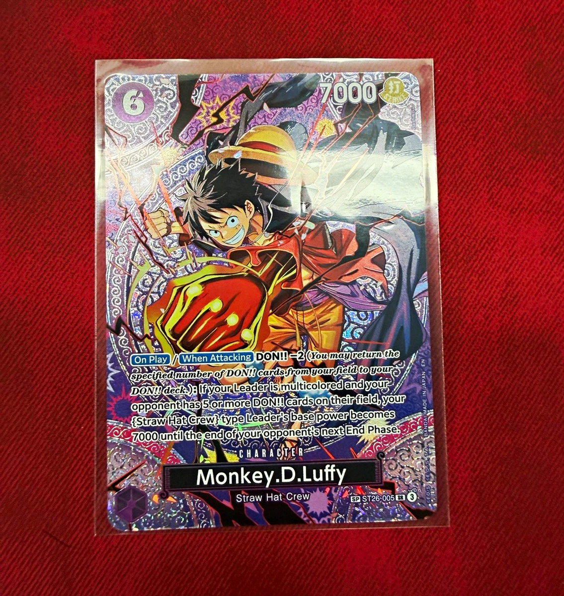 Monkey.D.Luffy ST26-005 Adventure on Kami's Island for sale | eBay