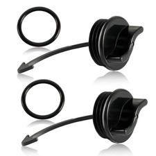 HIMARKLIF 2PCS Drain Plug Cover Caps Compatible with Sea-Doo RXT GTI GTX GTS...