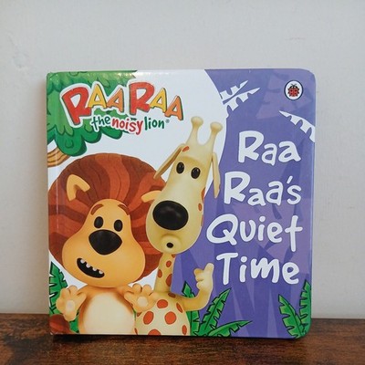 Raa Raa The Noisy Lion Book Raa Raa's Quiet Time Vintage Rare Cbeebies