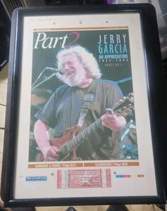 Grateful Dead Madison Square Garden Canceled Fall Tour 9/23/1995 Unused Ticket