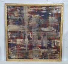 GERHARD RICHTER OIL ON CANVAS CIRCA 1981 WITH FRAME FREE SHIPPING