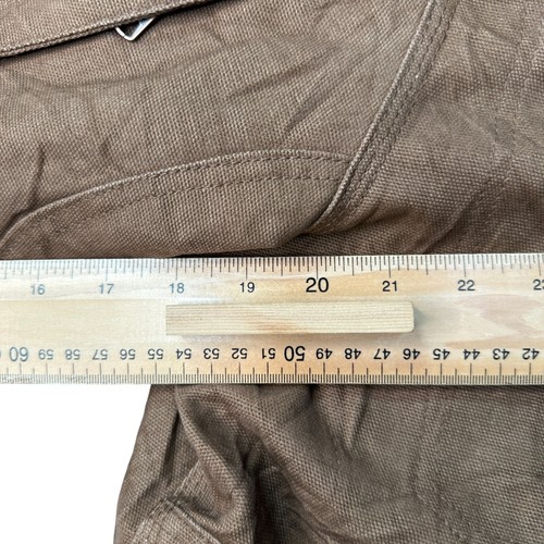 Vintage Dickies Sherpa Lined Detroit Work Jacket Large Brown Heavy Duty Coat - Picture 12 of 14