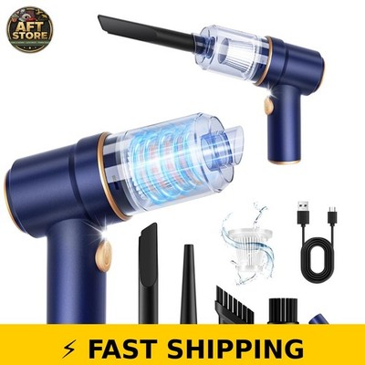 KMM Handheld Car Vacuum Cleaner, 9000Pa, LED Light, Multi-Nozzles