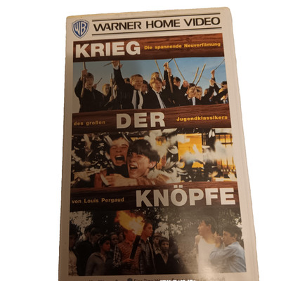 VHS Krieg der Knöpfe-- von Louis Pergaud-spannende Neuverfilmung