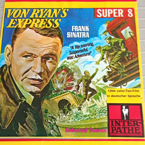 2x Super 8 Tonfilm - 1. Von Ryan’s Express (Frank Sinatra) Deutsch Krieg