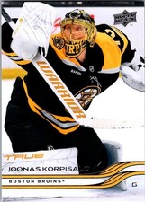 2025-26 Upper Deck Series 1 - Joonas Korpisalo - #9 Base Card - Boston Bruins