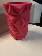 Jonathan Adler Now House Pink Fuchsia Diamond Tumbler /Cup