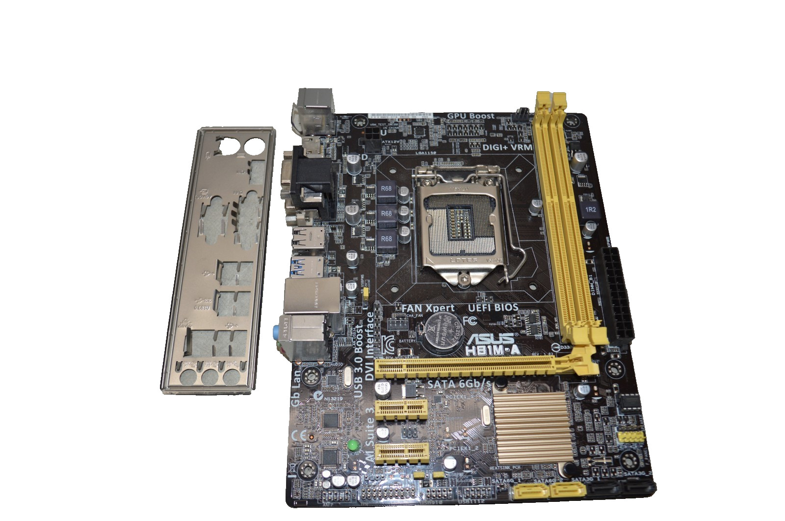 Asus H81M-A Intel H81 Socket LGA1150 DDR3 Micro ATX Motherboard w/IO Shield