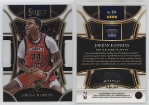 2023-24 Panini Select Mezzanine Level White Prizm /149 Jordan Hawkins Rookie RC