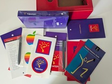 Apple Newton MessagePad 100 w/ Box, Manuals, Sealed VHS, Stylus, Case, Stickers