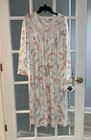 Celestial Dreams Women's Size Medium Floral Print Sleep Night Gown New