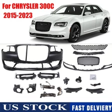 For 2015-2023 Chrysler 300C SRT-8 Front Bumper Cover Set Complete Kit